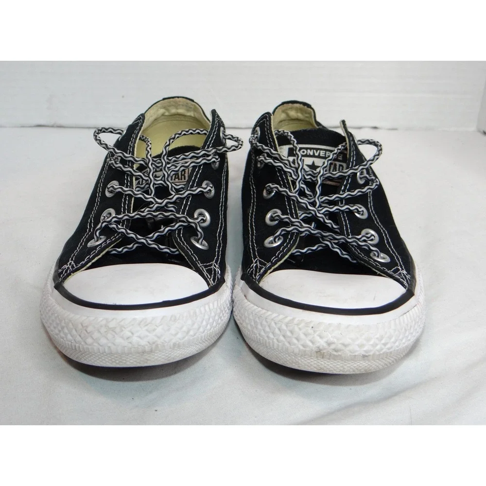 Converse All Star Chuck Taylor Low Top Black Youth Sneakers Shoes Size 3‎ Youth